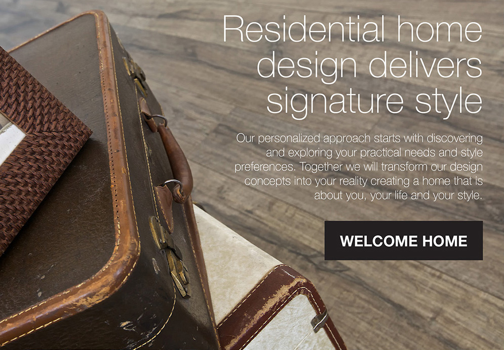 Residential home design delivers signature style Residential home design delivers signature style